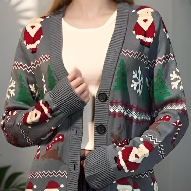 

Модный ленивый стиль свободный свитер с длинным рукавом вязаный кардиган женский винтажный лесной стиль свитер с V-образным вырезом XXL серый