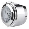 Motorcycle Thermometer, 1in 7/8in Handlebar Mount Thermometer ‑20℃ ‑ 50℃ Measuring Dial Weatherproof for Motorcycle(White)