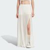 Adidas Originals Premium Flowy Maxi Skirt With Built-In Shorts Semi-Transparent Side Slit Sports Casual Long Skirt Women Skirts Han-Jade-White IN4278