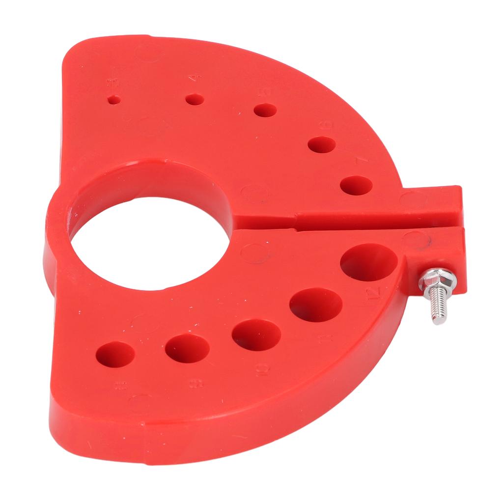 Drill Bit Sharpener 3 12mm Multi Specifications Drill Bit Grinding Sharpener for Angle Grinder Red