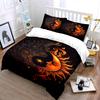 Sun and Moon Pattern Bedding Set Bedding Set (1 Duvet Cover, 2 Pillowcases, Duvet Not Included)