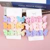 3PCS Colorful Flower Hair Clips Women Grils Cute Glitter Butterfly Hairpin Barrettes Hair Clips Children Kids Hair Accessories