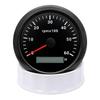 85mm Diesel Engine Tachometer With LCD Hourmeter 7 Color Backlight Tacho Gauge 3000 4000 6000 RPM For Marine Boat Car 12V/24V