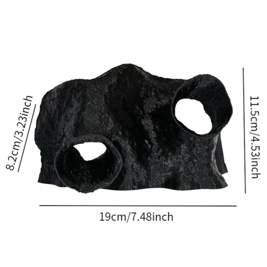 Aquarium Fish Tank Shrimp Cave Shelter Plastic Hiding Nest for Mini Complete Aquarium and Pond Landscape