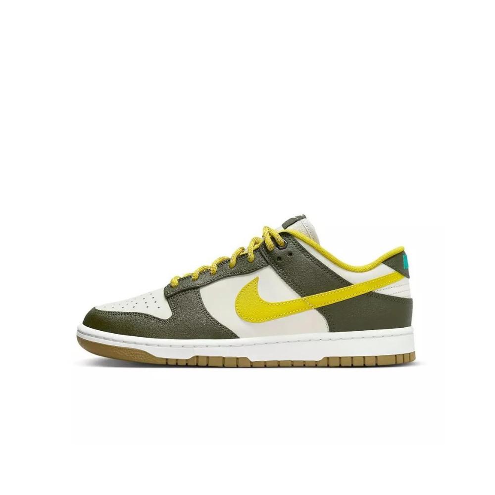 Nike Dunk Low Retro Premium Cargo Khaki Vivid Sulfur