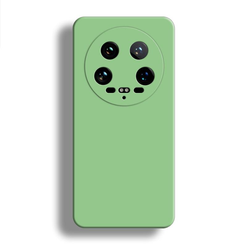 For Xiaomi 14 Ultra 5G Case For Xiaomi 14 Ultra Cover 6.73 inch New Liquid Silicone Protective Bumper For Mi 14 Ultra