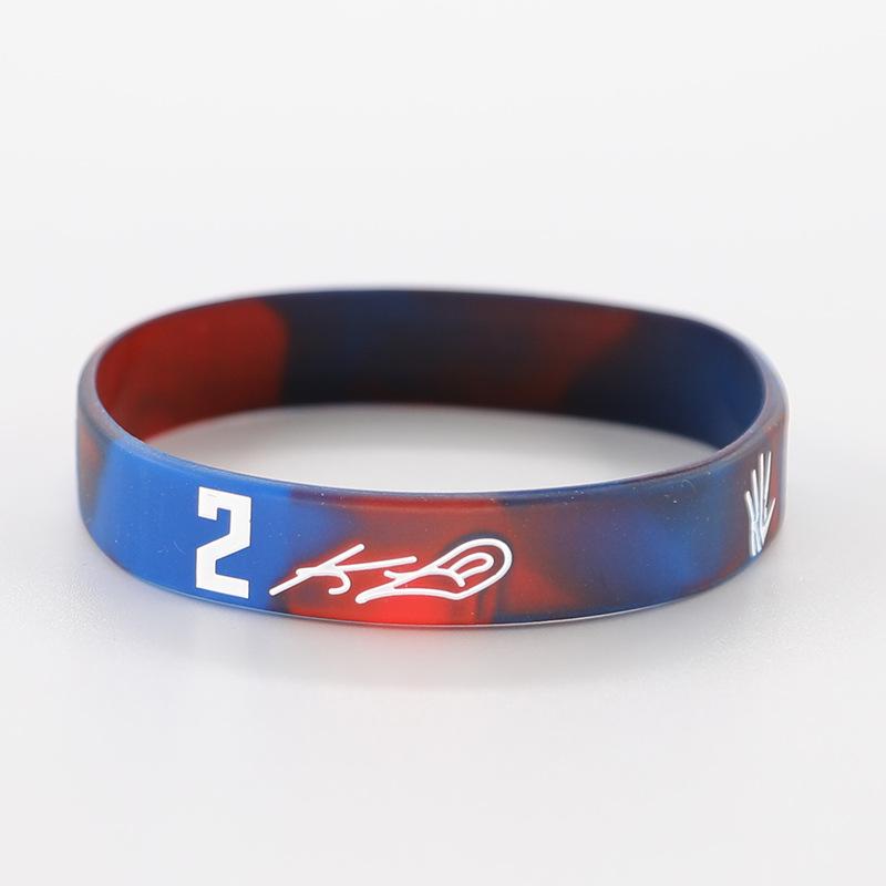 Thickened Luminous NBA Basketball Silicone Wristband: Harden, LeBron, Curry, Irving Edition