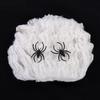 Halloween Spiderweb Cotton with Small Spiders - Haunted House & Outdoor Decorations