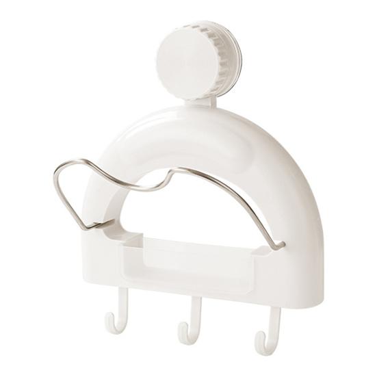 

Настенный держатель для крышки кастрюли на присоске, прочный, несущий нагрузку, легко устанавливается, пространство белый