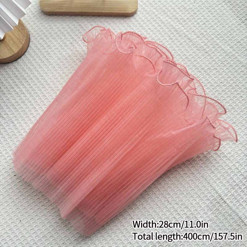 Corrugated Packaging for Bouquets with Pearls Mother's Valentine's Day Flowers Packaging Wave Edge Bouquet Gift Wedding Supplies