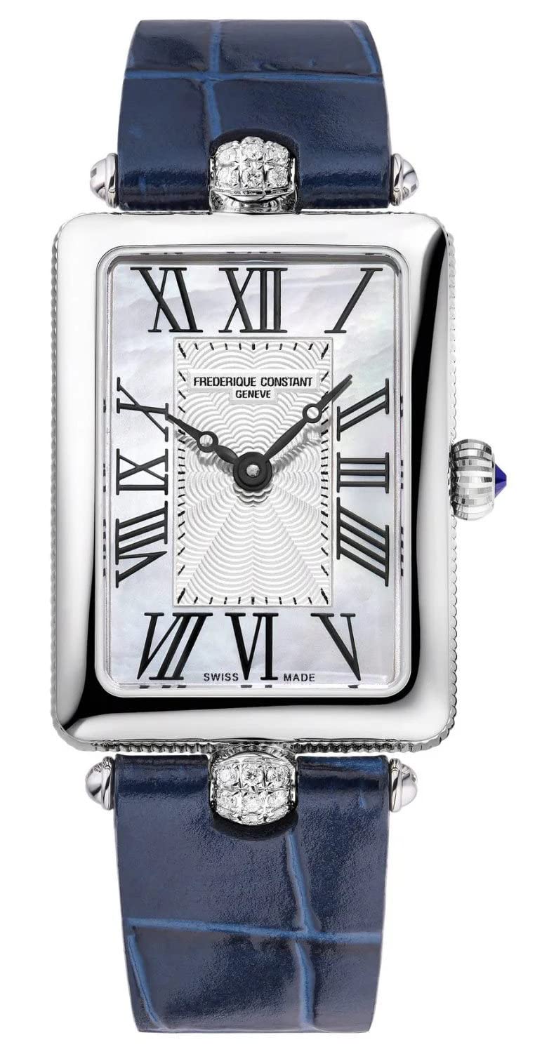 

FREDERIQUE CONSTANT Classic Art Deco Carre Wristwatch for Women [Frederique Constant] FC-200MPW2AC2D6 [Official Import]