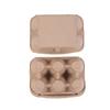 10 Stück Native Eierverpackungsbox Eierablage Zellstoff Eierablage Eierbehälter Erde Eierverpackungsbox Für Familienbauernhof Markt Camping
