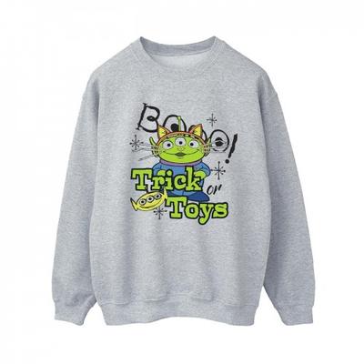 Womens/Ladies Trick Or Toys Aliens Halloween Sweatshirt