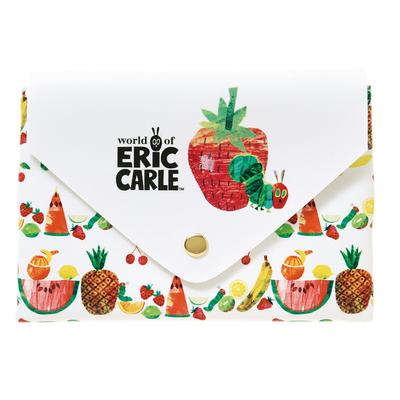 Gakken Stafle "The Very Hungry Caterpillar" Tissue Pouch, Mini, 14.5 X 11 Cm, Strawberry, F17010