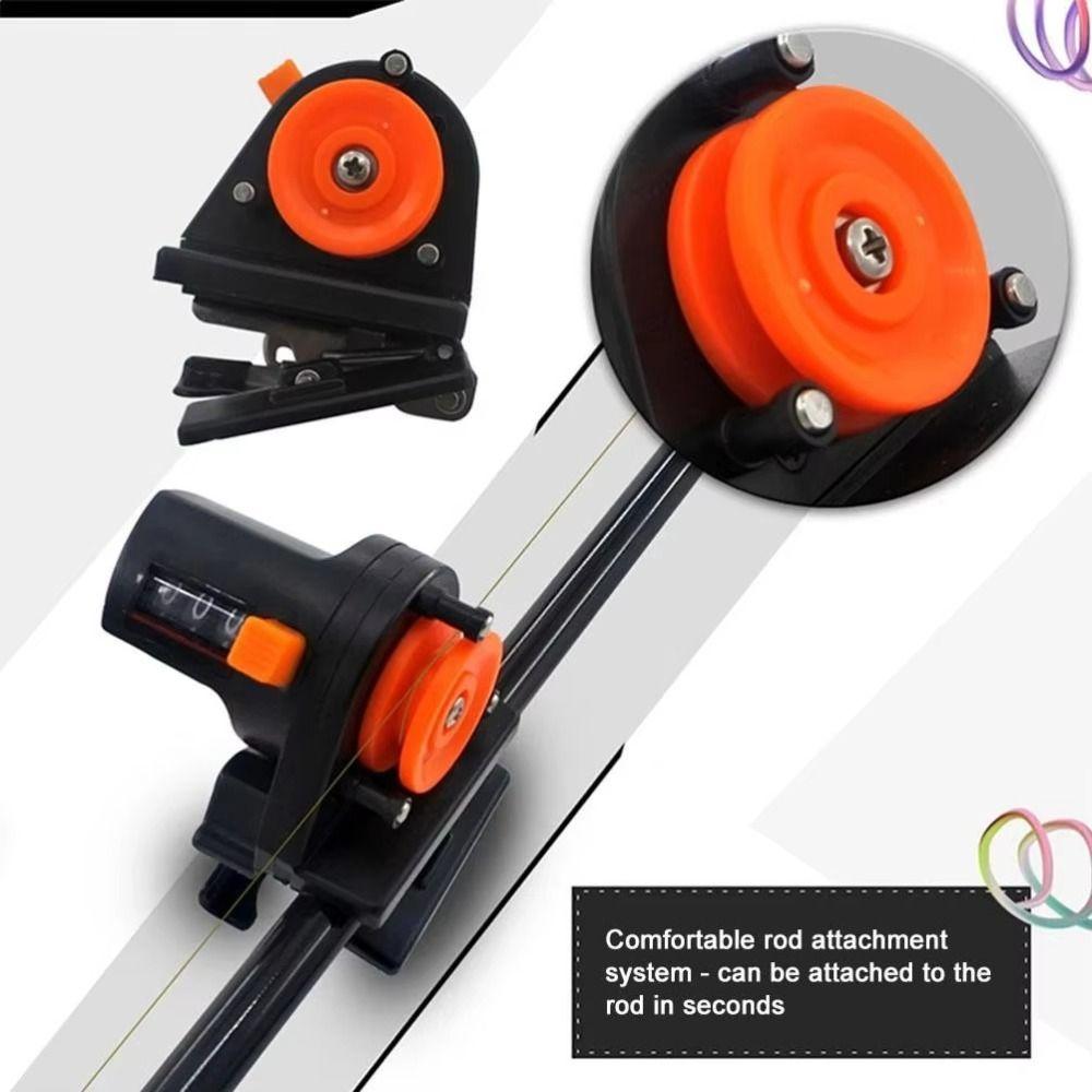 6cm Depth Measurement Tool Universal Fishing Tackle Length Gauge Counter  Fishing Equipment