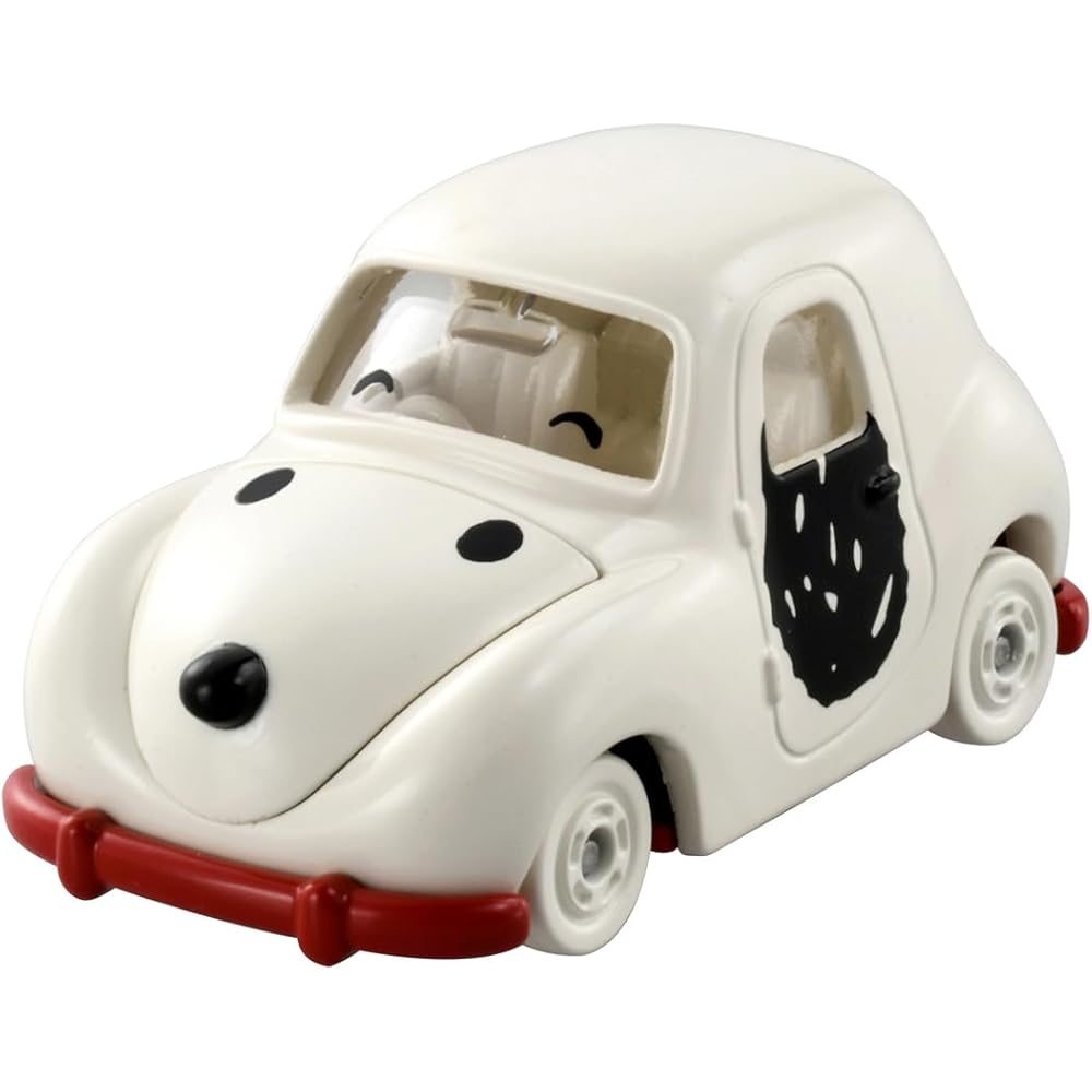 Takara Tomy Tomica Dream Tomica No.153 Snoopy Car II Toy Miniature Car for Ages 3 and Up