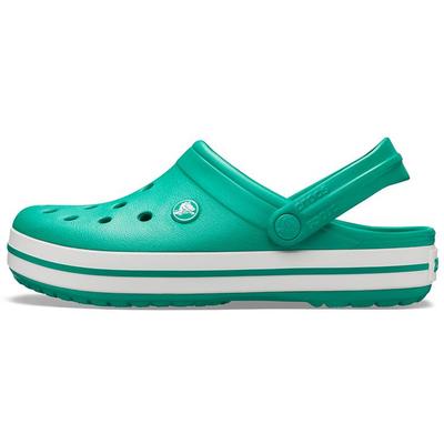 Crocband Lightweight Wear Resistant Unisex Green Sandals 11016-3TL