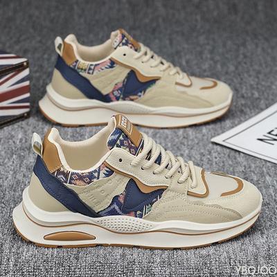 Modne uniwersalne jesienno-zimowe nowe modne męskie buty z miękką podeszwą buty codzienne wygodne buty męskie podwyższające wzrost sneakersy