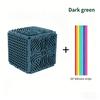 Children'S 3D Stereo Decompression Cube Silicone Sensory Toy, Baby Concentration Training Educational Building Blocks, Early Education Hands-On