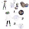 Mad Scientist Role Play Costume Perfect For Halloween And Comic-con Events
