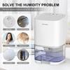 Air Dehumidifier Portable Mute Moisture Absorbers Machine Air Dryer For Home Bedroom Office Kitchen Deodorizer Dryer EU/US Plug