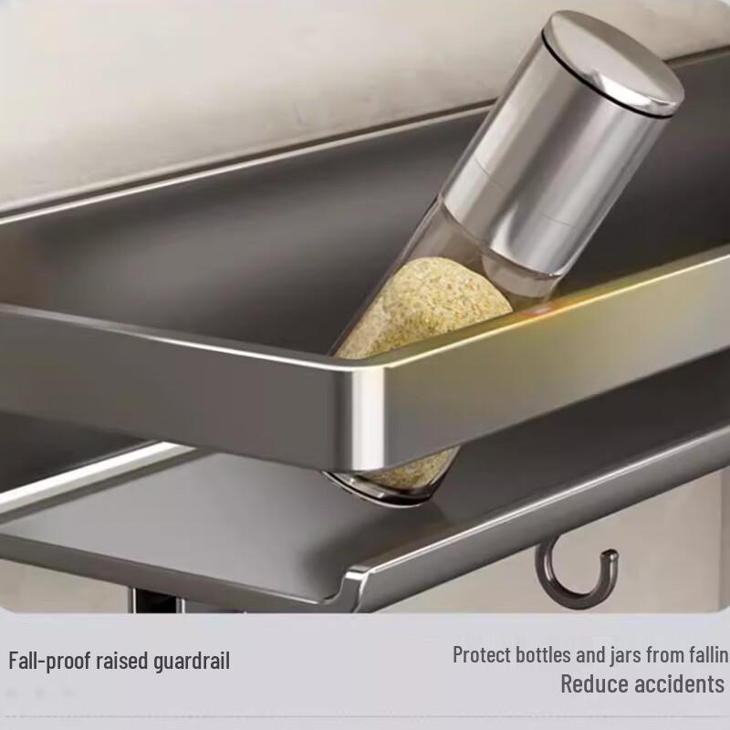 Yunshuang Stainless Steel Kitchen Wall Shelf