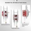 Stable Cable Threading Aid Anti-Slip Serration Wire Pulling Pulley  Distribution Box