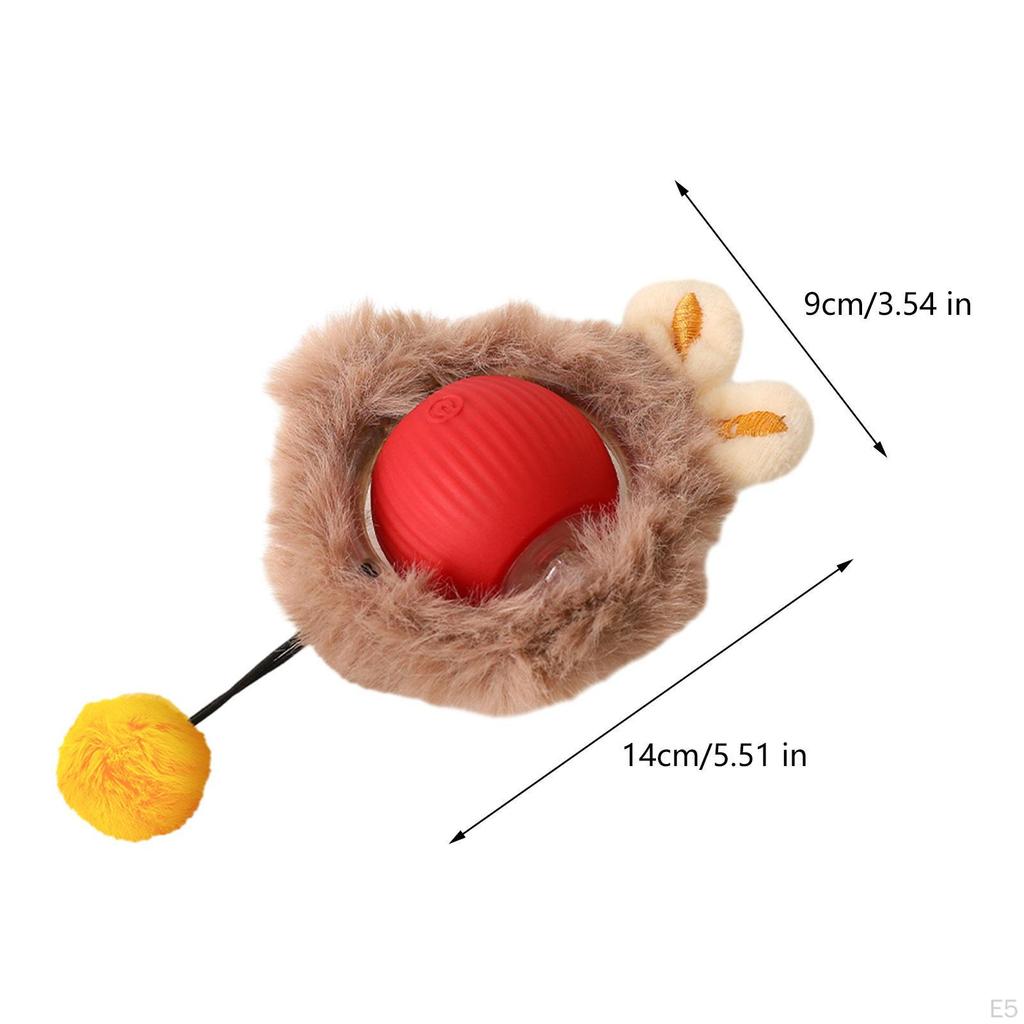 Cat Toy Ball for Indoor Play, Electric Rolling Kittens