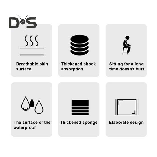 Fotelik rowerowy z regulacją wysokości oparcia Wyściełana lateksem poduszka Trójkołowy rower górski Rower szosowy Podparcie pleców Siodło zamienne Akcesoria rowerowe