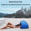 Sand-proof Head Sun Shelter Tent Windproof Sunbathing Head Canopy Beach Tent  Summer