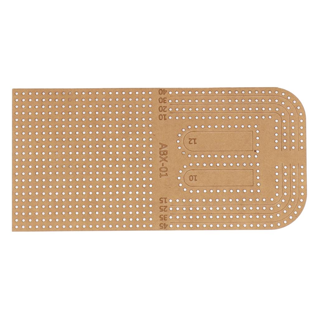 Acrylic Template DIY Transparent Chopping Ruler Stencil Cutting Tool with Protective Layer for Handicraft