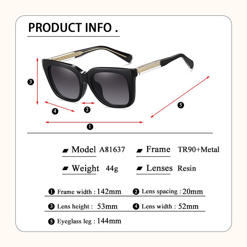Custom Myopia Prescription Women Men Polarized Clip On Sunglasses Fashion Computer Eyeglasses TR90 Anti Blue Light Glasses Frame