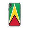 Phone Case – Flag of Guyana – Compatible iPhone XR – Soft Case – Resistant and Shockproof - Silicone - Pixelforma