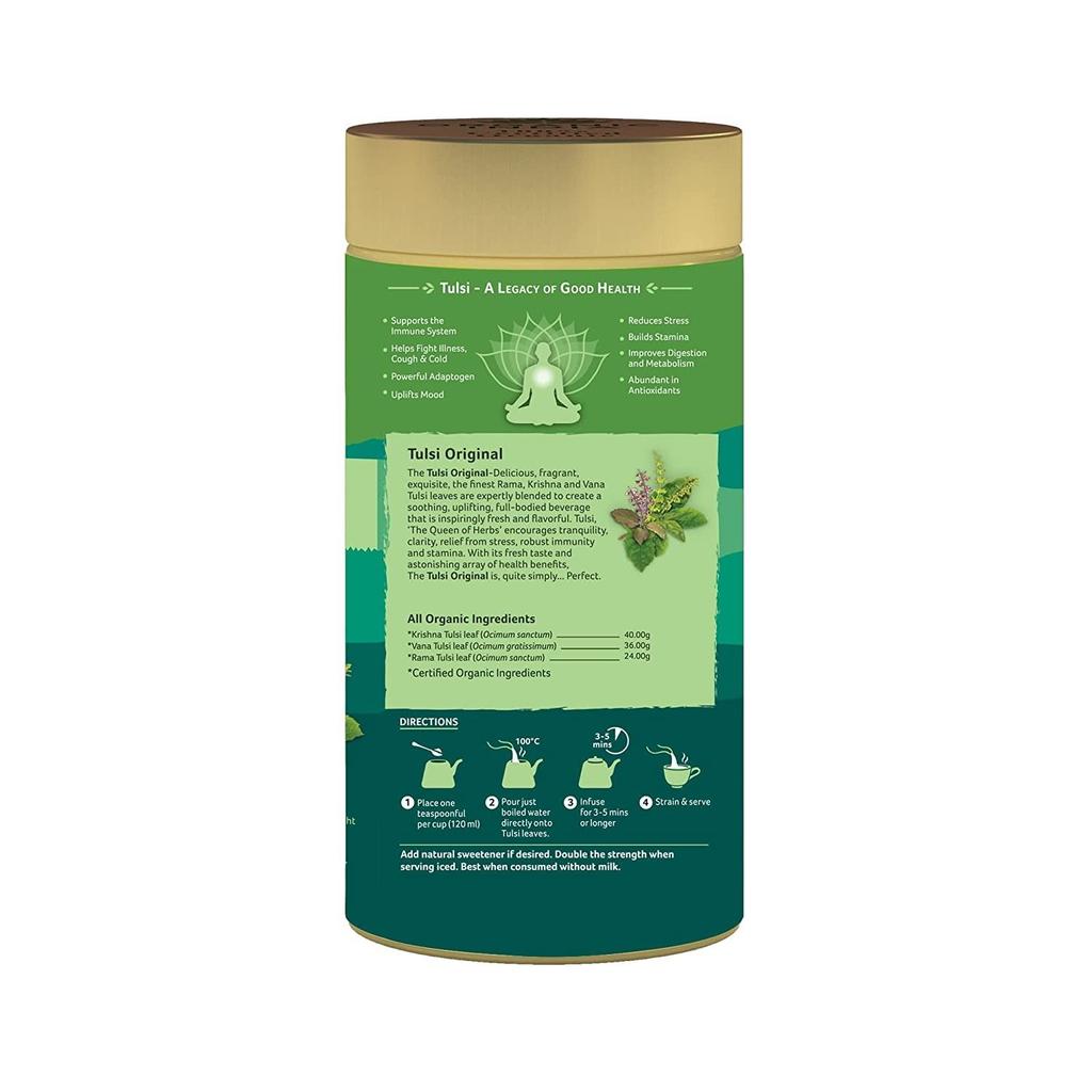 Тулси: чай для снятия стресса и укрепления иммунитета (100 г), Tulsi Original,  Organic India