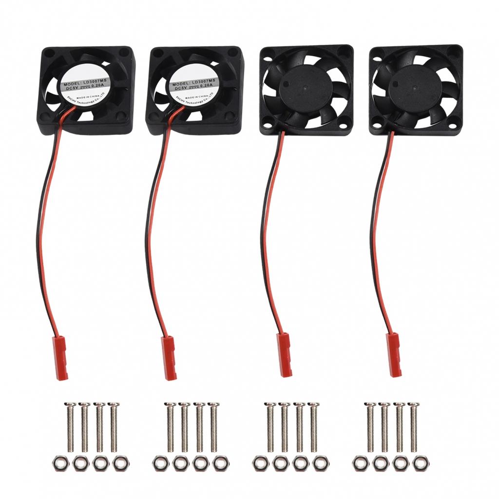 Quiet Cooling Fan for Raspberry Pi with 30000 Hours Lifespan and 5V Power