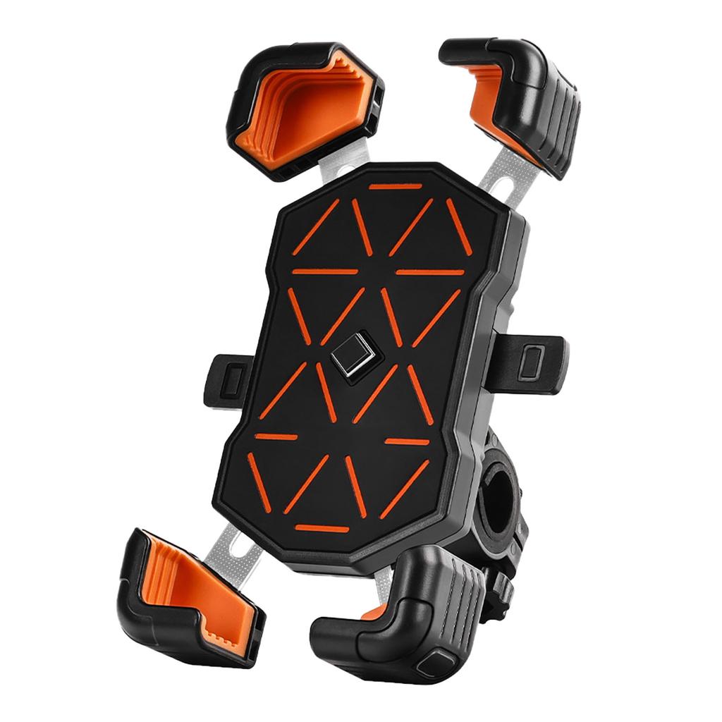 Bike Phone Holder Anti Shake Lightweight Multifunctional Navigation Cell Phone Clamp for s Mountain Bikes