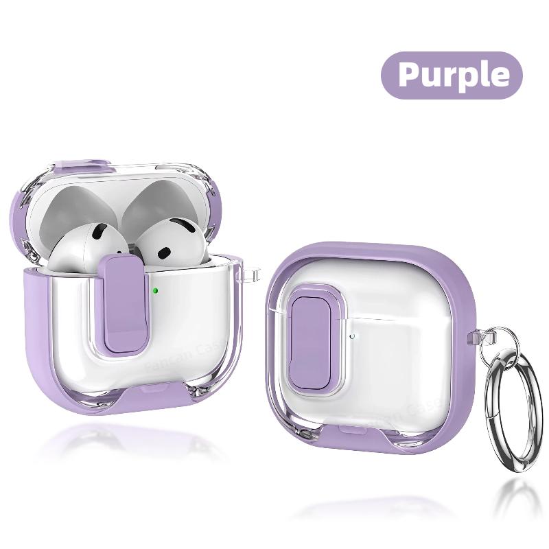 for AirPods Pro 3 Earphone Case (2026 New) with Phone Stand & Cleaner Kit Case Cover Accessories for AirPods Pro 3 with Keychain