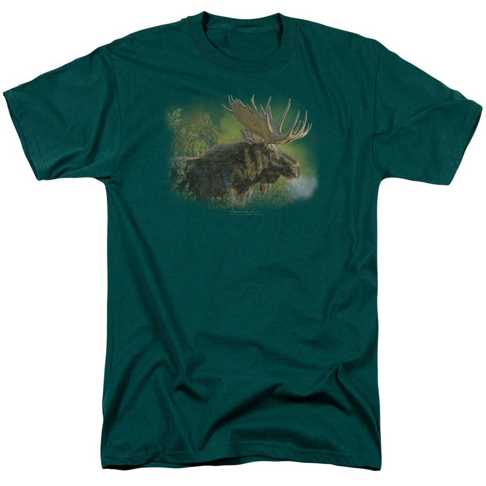 Wild Wings Moose On A Crisp Fall Morning T-Shirt Adult Child S