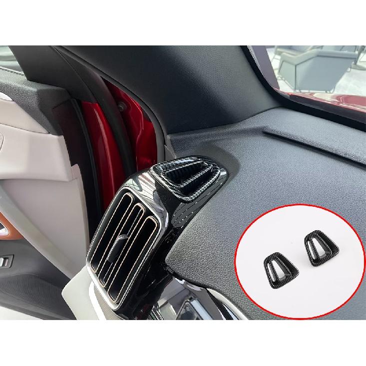 Inner Air Vent Outlet Trim Car Accessories For BYD Song Pro 2023 2024 Auto Parts Abs Dashboard Internal Protection Sticker