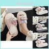 Cute Cartoon Thick Bottom Height Increasing Slippers For Women Summer Beach Wear