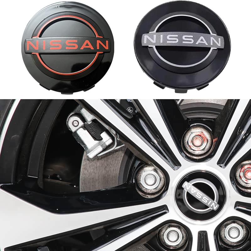 54mm/63mm Neue 4 Stück Auto Radnabenkappen Abdeckungen für Nissan Tiida Sentra X Trail T32 Qashqai J10 J11 Leaf Juke Teana