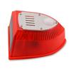 Sound and Light Alarm Solar Or DC Charging Induction Audible Visual Alarm Deterrent Device for Home