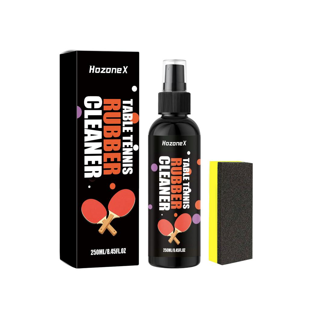 HozoneX Table Tennis Racket Cleaner Daily Care Stain Remover Gentle Formula Rubber Safe