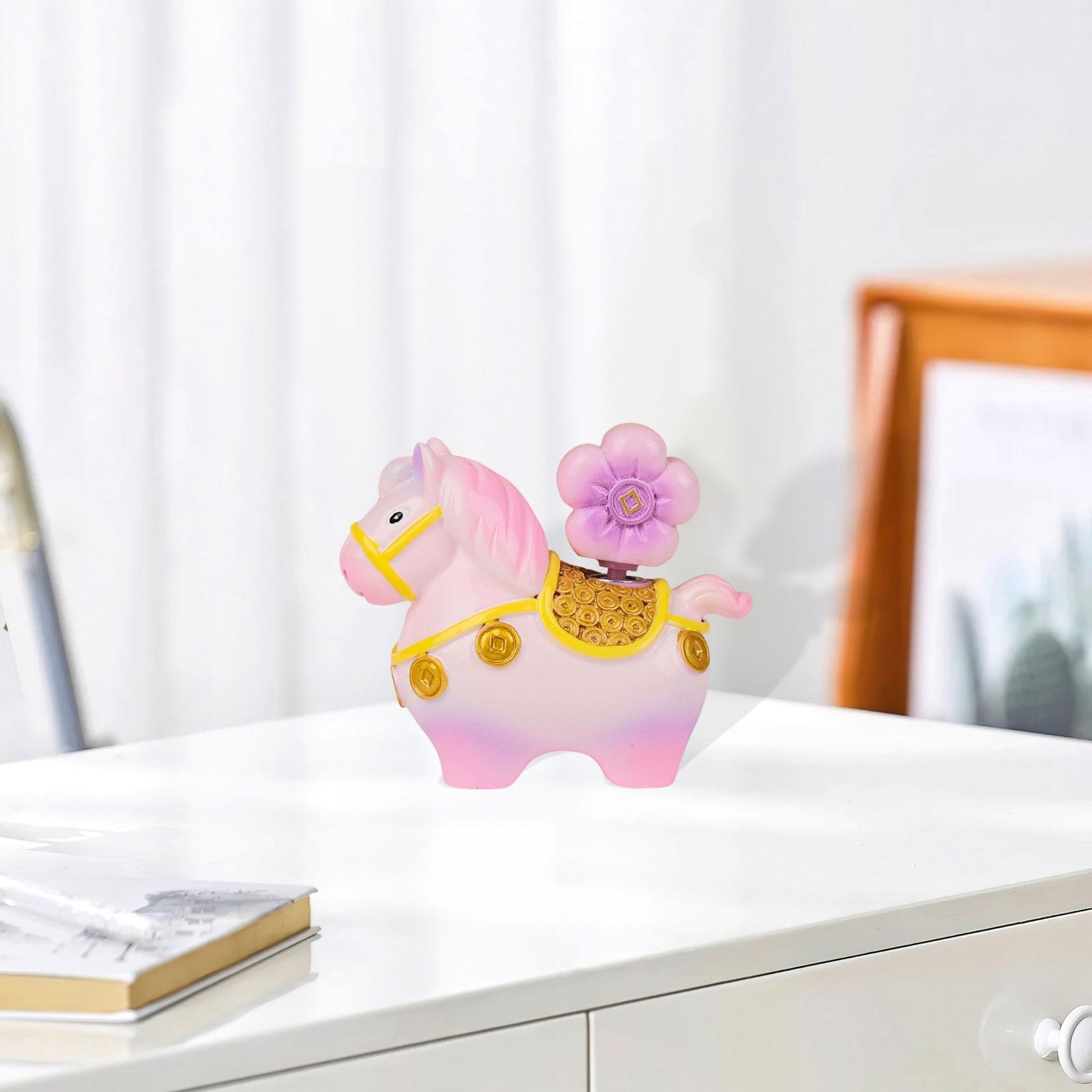 

2026 Chinese Horse New Year Decorations Animal Statue, Figurine ,Sculpture Car Ornaments for Chinese New Year Desk