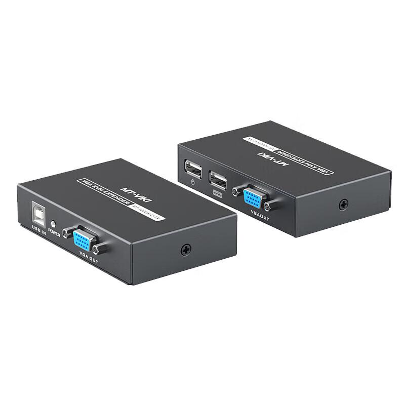 VGA KVM USB удлинитель по Ethernet (100m)