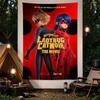Miraculous Ladybug Cat Noir Netflix Movie Poster Red