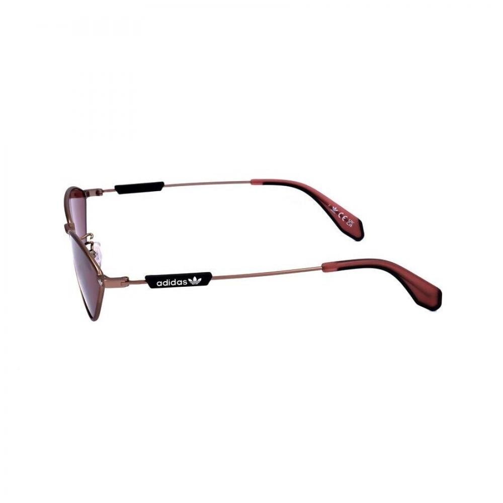 Ladies Red Geometric Sunglasses Or0084 35s 2