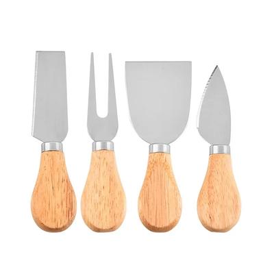 1Pcs Cheese Knife Stainless Steel Multifunction Baking Tools Pizza Butter Cutter Round Handle Kitchen Accessories