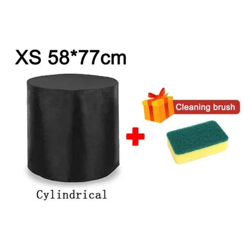 BBQ-Abdeckung Wasserdichte Outdoor-Grillabdeckung Robuste Gartenmöbelabdeckung Oxford-Gewebe Grill-Schutzmatte