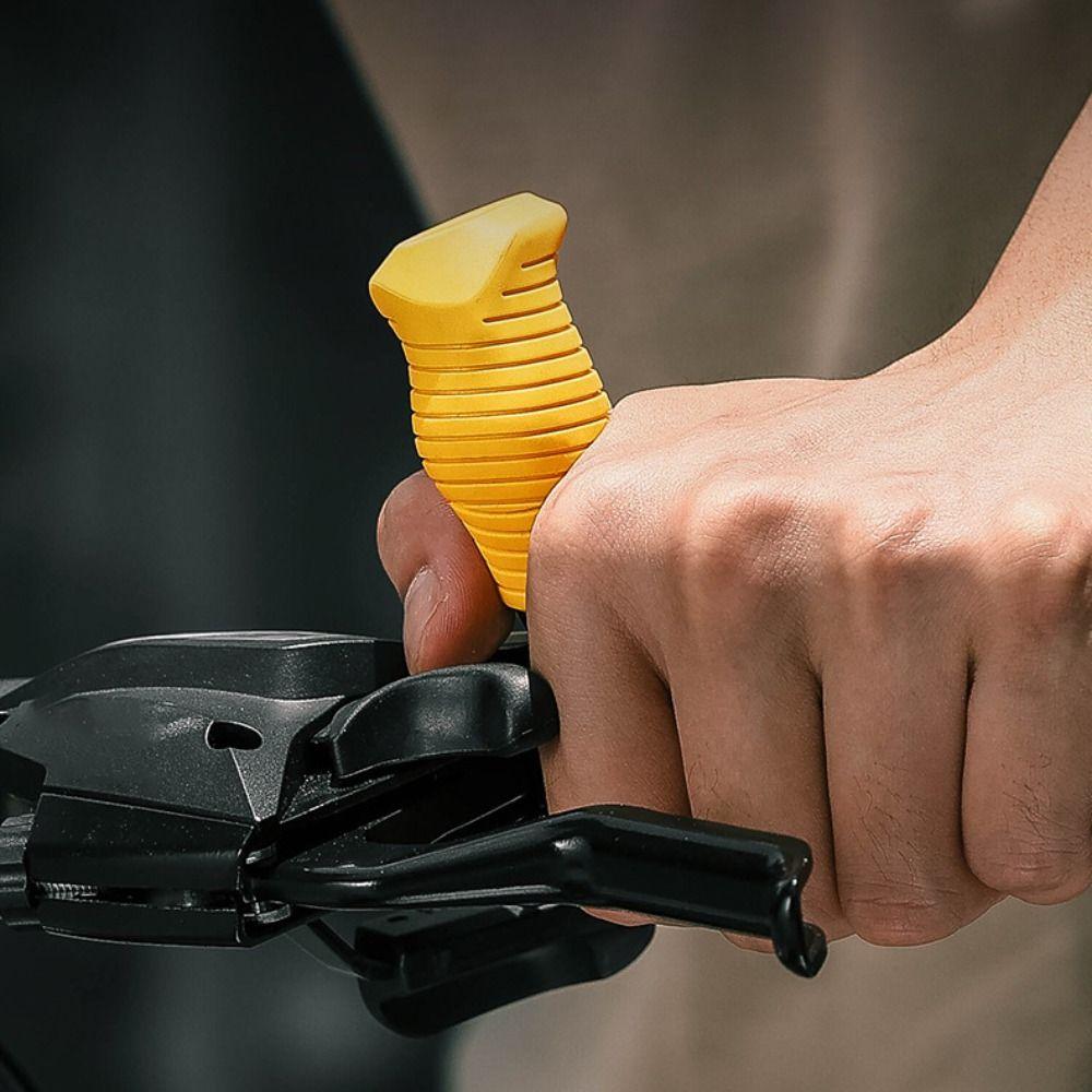 1 Paire Poignées de Pouce Antidérapantes pour Vélo Résistantes à l'Usure Poignée Auxiliaire Repose-Guidon Vélo de Montagne